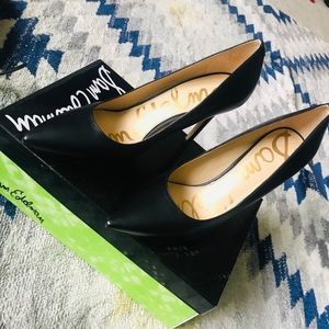 8.5 Sam Edelman leather heels - NEW